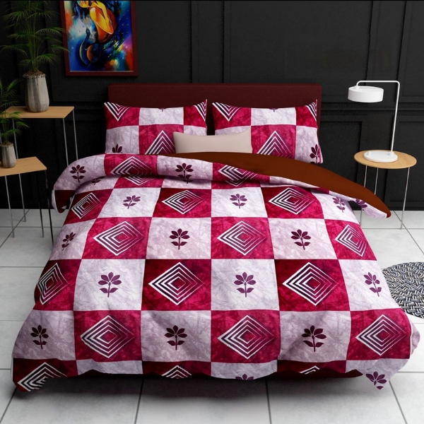 pink floral bedspread bed sheet